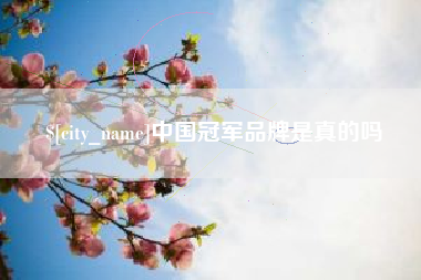 甘孜中国冠军品牌是真的吗