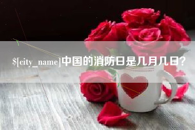 甘孜中国的消防日是几月几日？