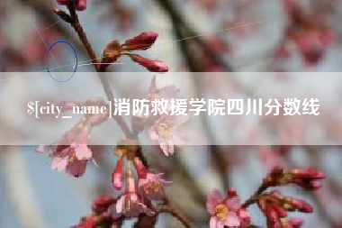 甘孜消防救援学院四川分数线