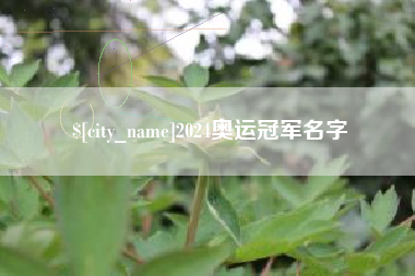 甘孜2024奥运冠军名字