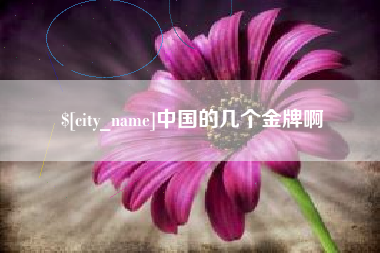 甘孜中国的几个金牌啊