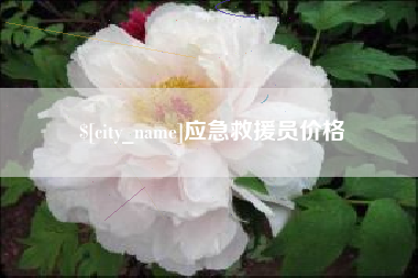 甘孜应急救援员价格