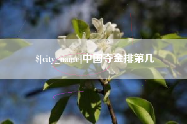 甘孜中国夺金排第几