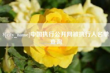 甘孜中国执行公开网被执行人名单查询