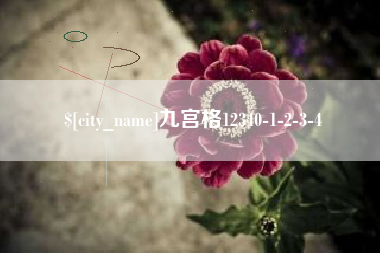 甘孜九宫格12340-1-2-3-4