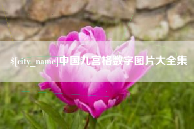 甘孜中国九宫格数字图片大全集