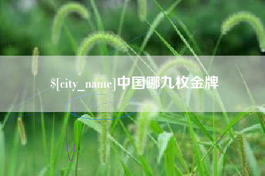 甘孜中国哪九枚金牌