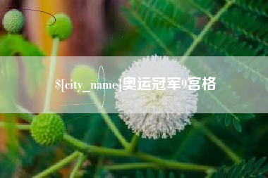 甘孜奥运冠军9宫格