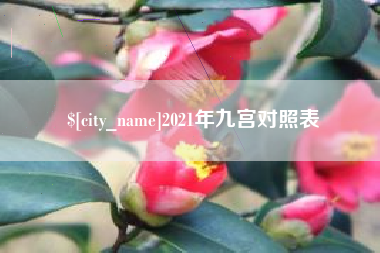 甘孜2021年九宫对照表