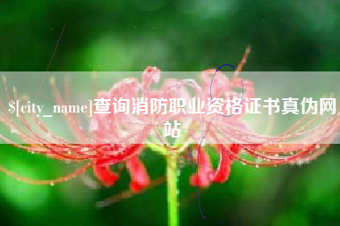 甘孜查询消防职业资格证书真伪网站
